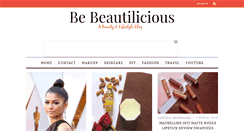 Desktop Screenshot of bbeautilicious.com